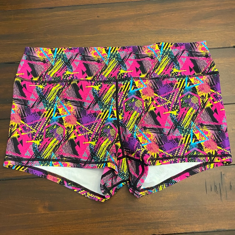 Peachy Athletic Totally Rad Peachy Fit Shorts Size XL